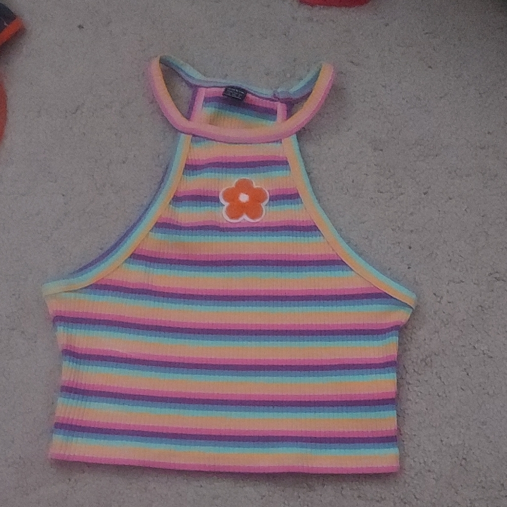 SHEIN Multicolor Striped Top